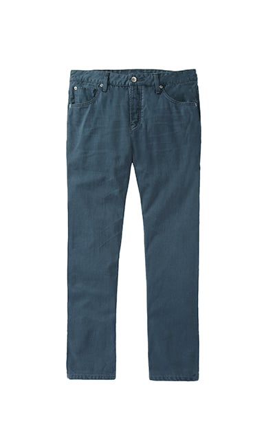 Modern Slim Coloured Denim, $79