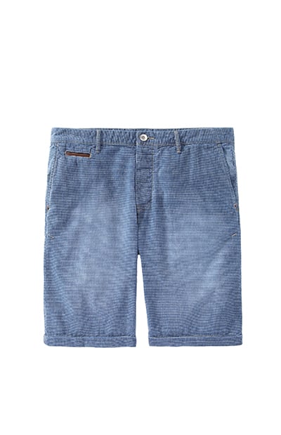 Washed Chambray Shorts, $59