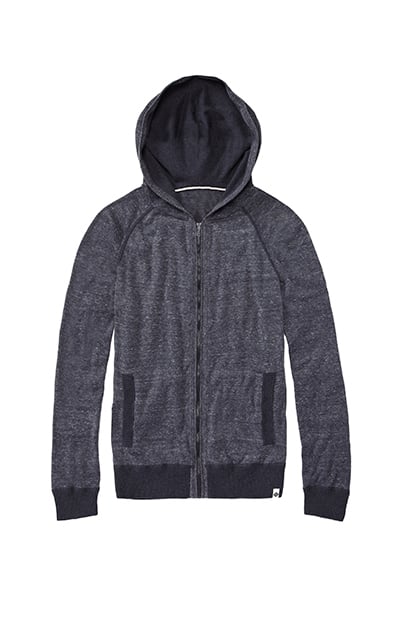 Zip Front Hoodie, $65