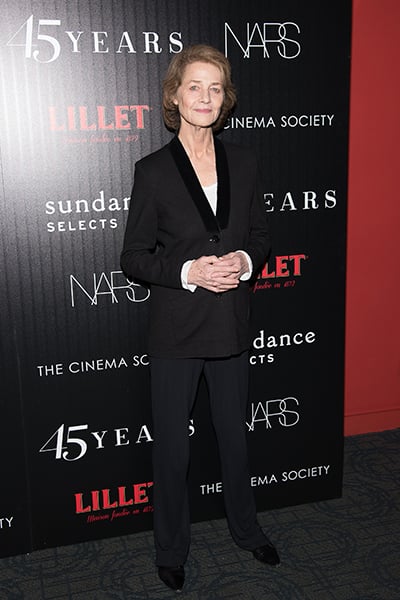 Best Actress Nominee Charlotte Rampling