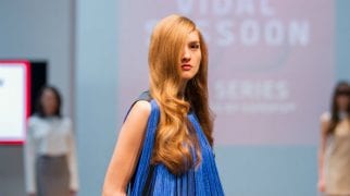 How to get the futuristic 1960s hair from the Martin Lim fashion show