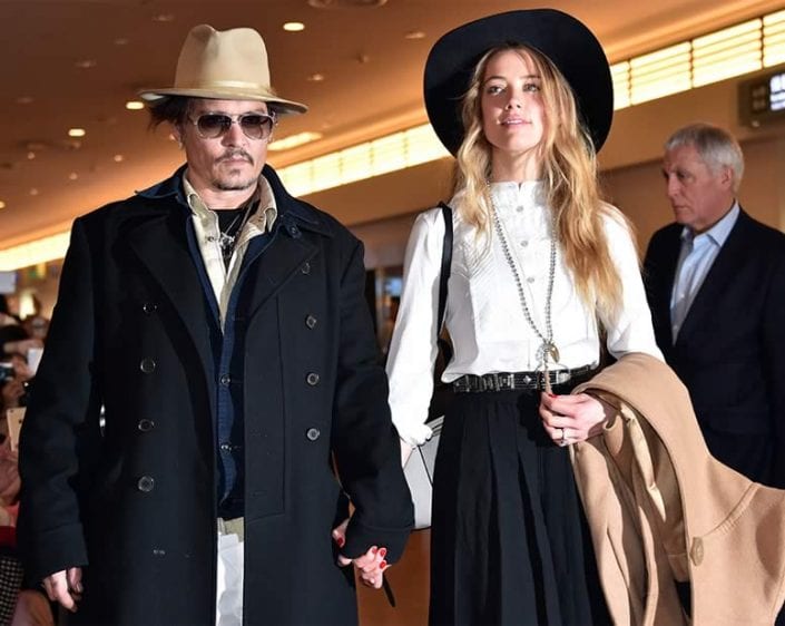 johnny depp and amber heard