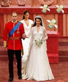 royal wedding costs