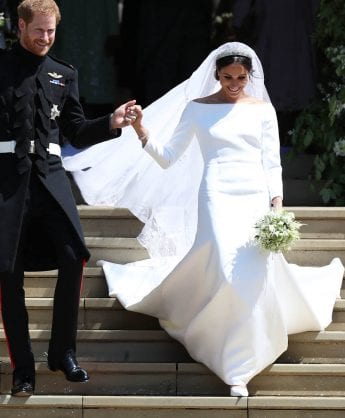 meghan markle wedding dress designer