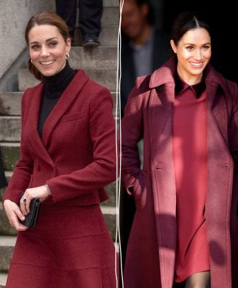 Kate Middleton and Meghan Markle