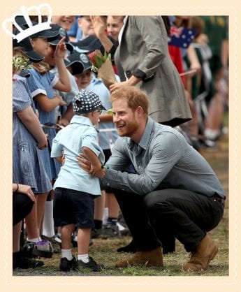 harry and kids