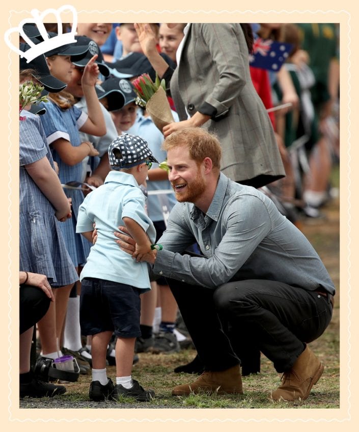 harry and kids