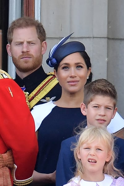 meghan markle trooping the colour