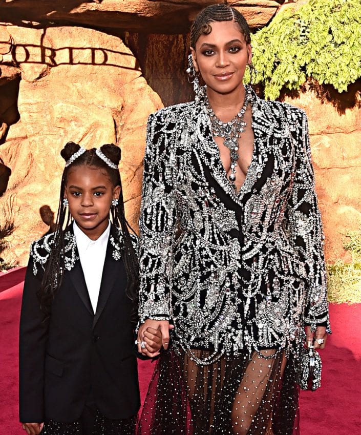 Beyonce the lion king premiere