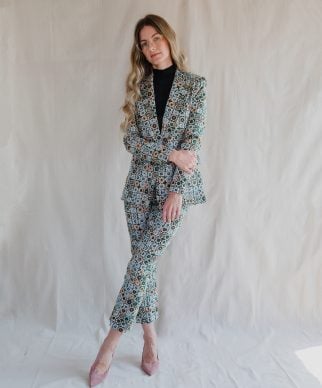 floral suit smythe