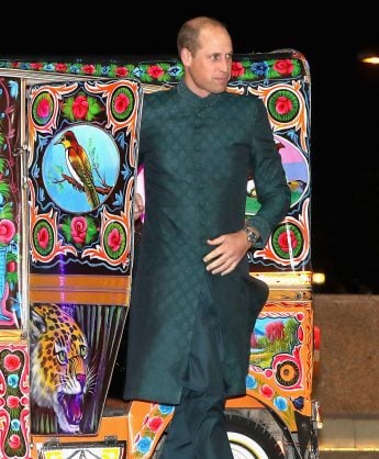 prince William pakistan sherwani