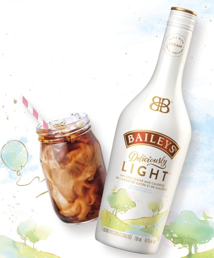 baileys deliciously light