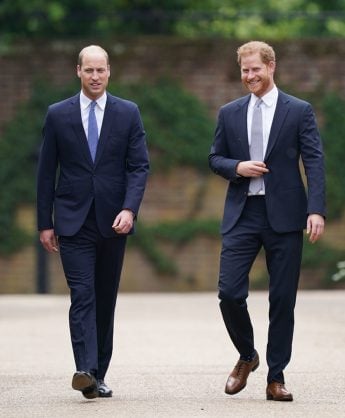 Princess Diana statue unveiling Harry William