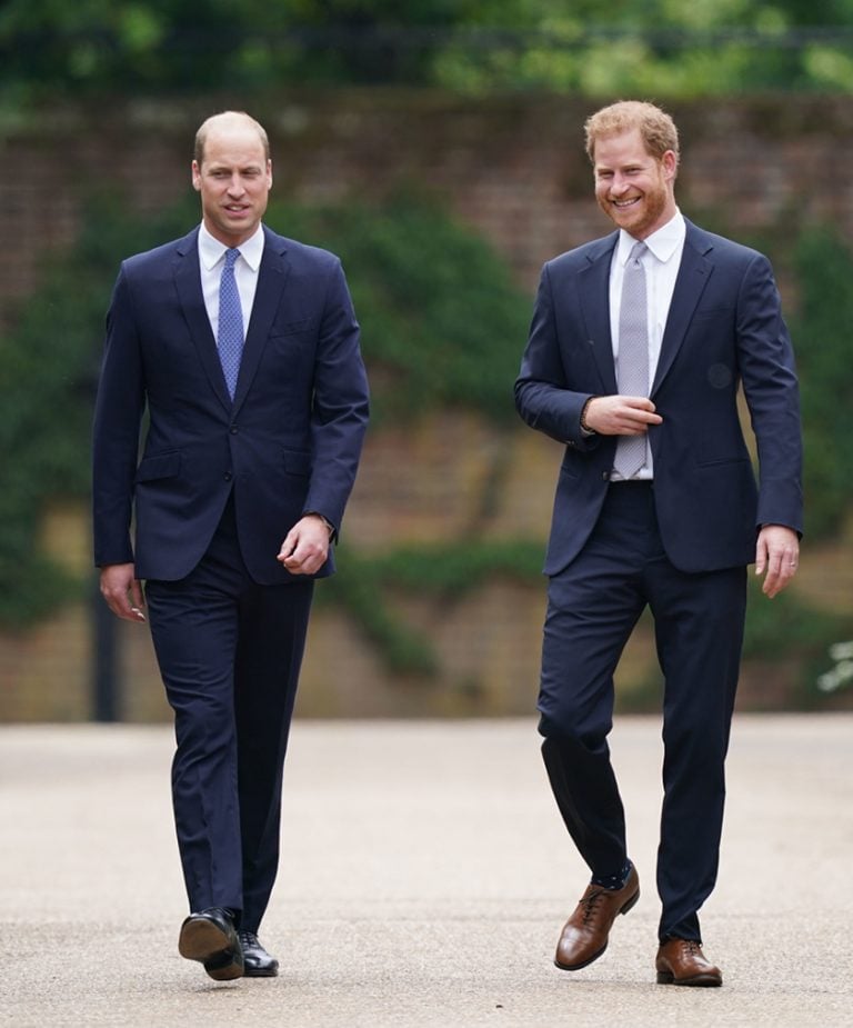 Princess Diana statue unveiling Harry William