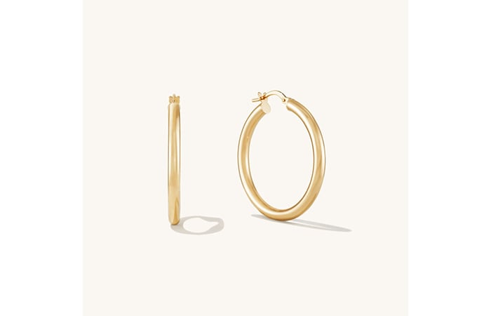 Mejuri gold hoops