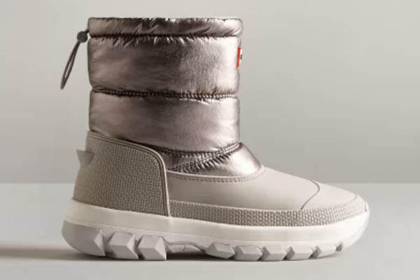 Mmetallic Hunter boots winter boots