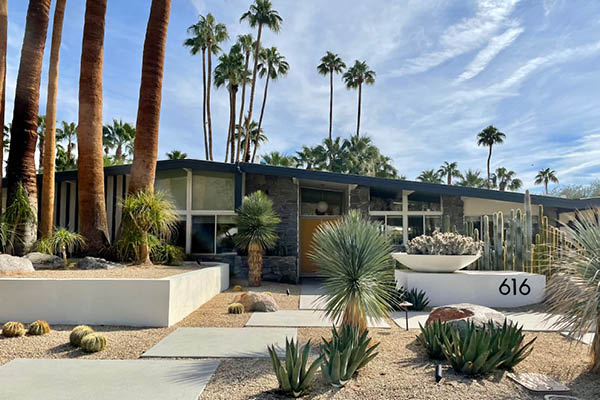 mid century modern palm springs