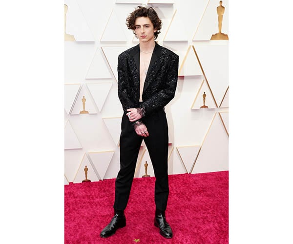 Oscars 2022 best dressed Timothée Chalamet