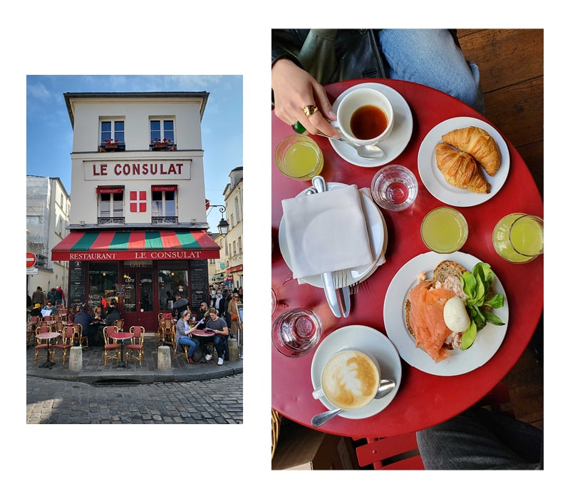 paris montmartre breakfast at La Buvette