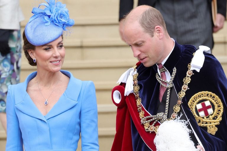 will and kate order of the garter