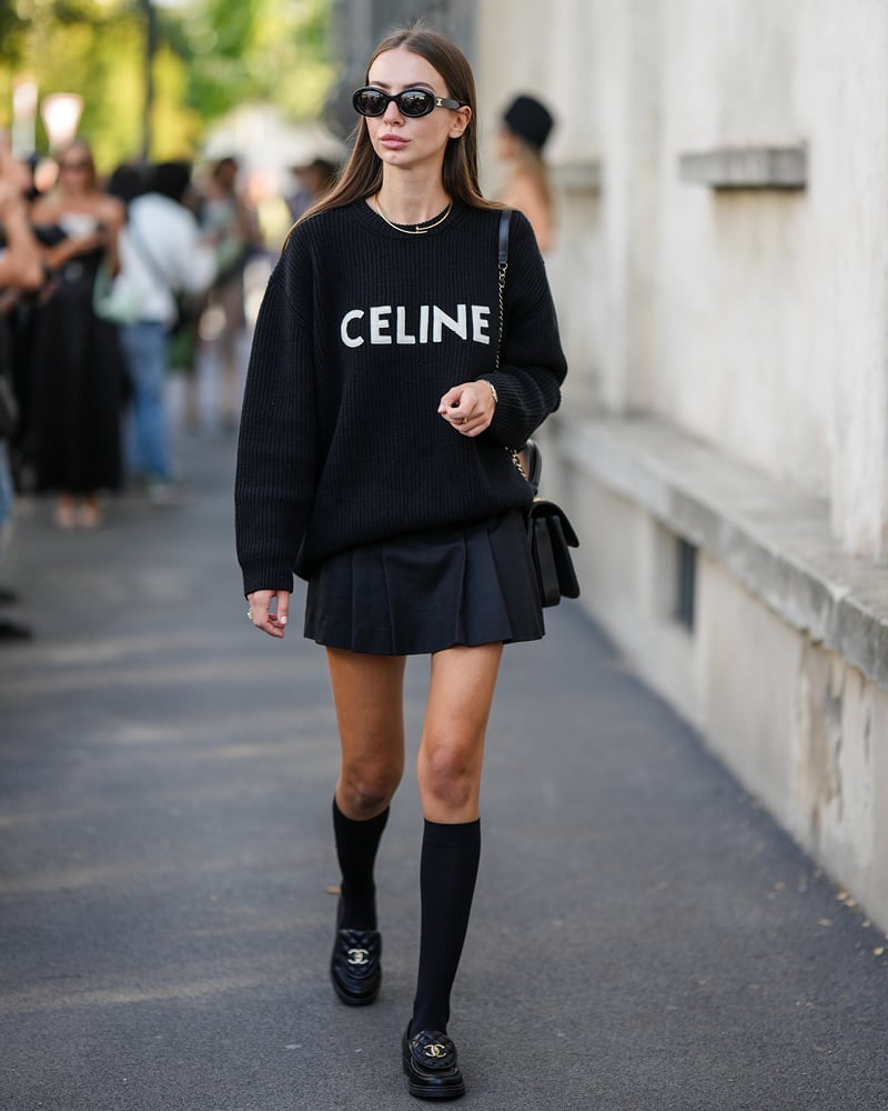 logo statement sweater