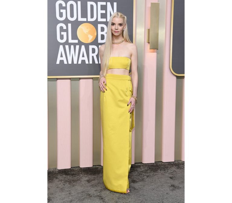 Anya Taylor Joy Golden Globes 2023