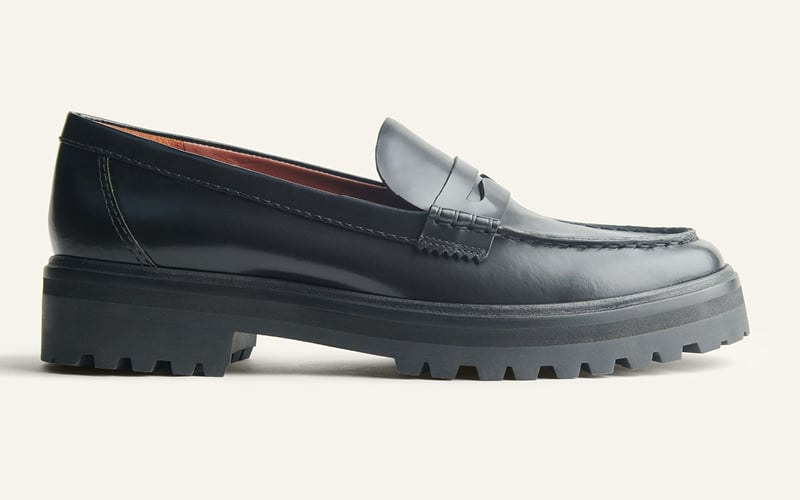 editor picks reformation black loafers