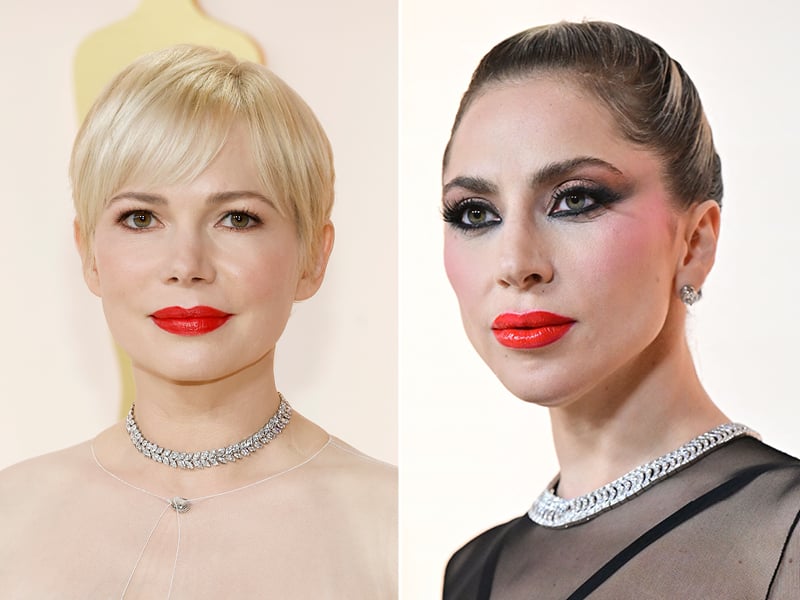 oscars 2023 beauty trends michelle williams lady gaga