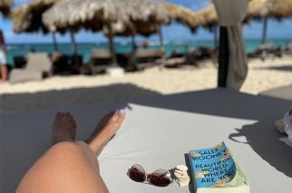 woman on beach, family all inclusive