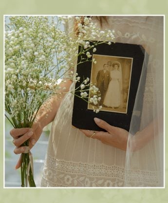 vintage wedding dress