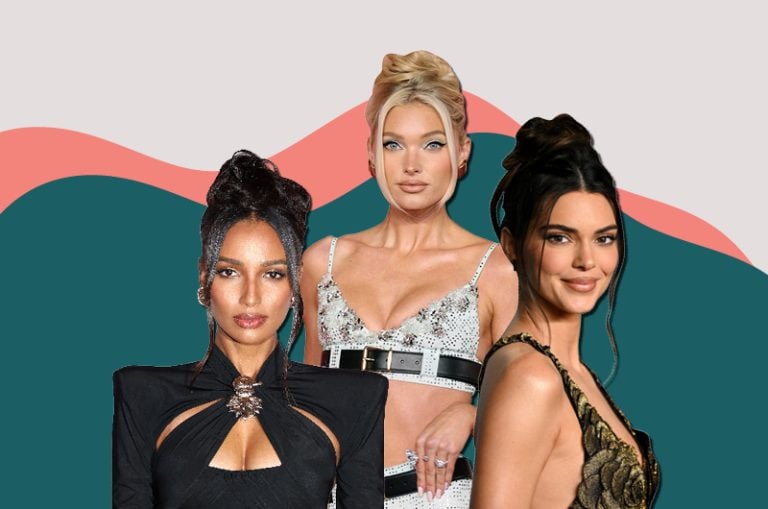 pamela anderson hair updo kendall jenner elsa hosk jasmine tookes