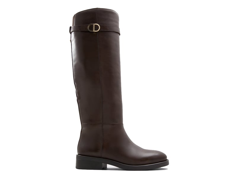 Aldo brown knee high boots