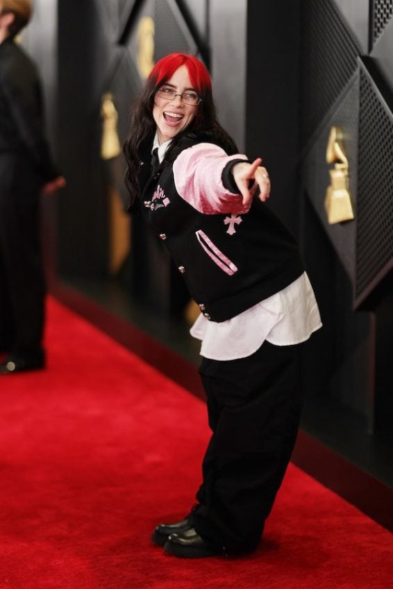 2024 Grammys red carpet billie eilish