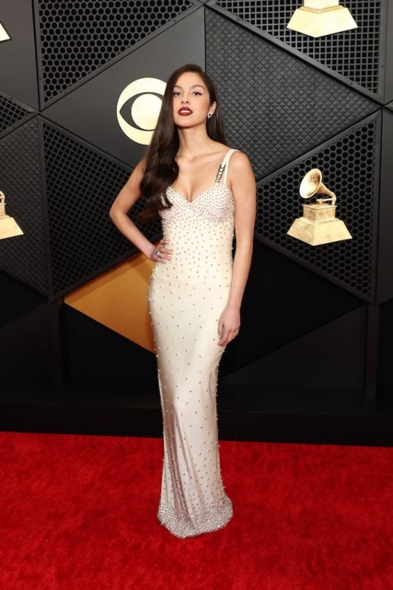 2024 Grammys red carpet olivia rodrigo