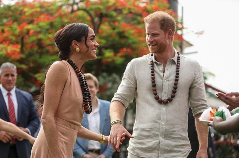 Harry and Meghan in Nigeria