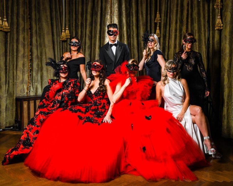 Masquerade Ball Committee Sasha McGrath, Jordan Stewart, Jay McCauley, Sarah Paterson, Christi Himmelheber, Jennifer Bovaird, Jaclyn Coburn, Michelle Jalsevac