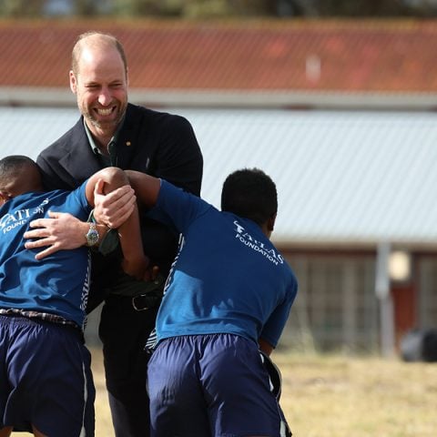 Prince William in South Africa