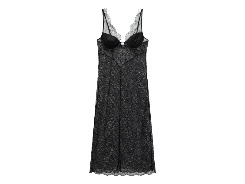 Mango dress, $250, mango.com