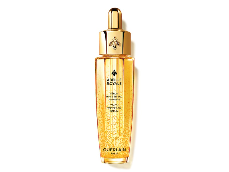 how to get glowing skin with Guerlain Abeille Royale Youth Watery Oil Serum