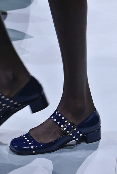 spring 2025 shoes prada mary jane flats