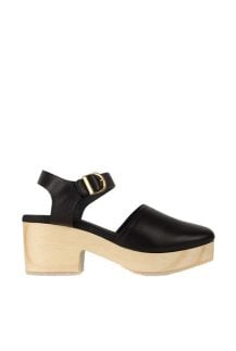 poppy barley black clogs